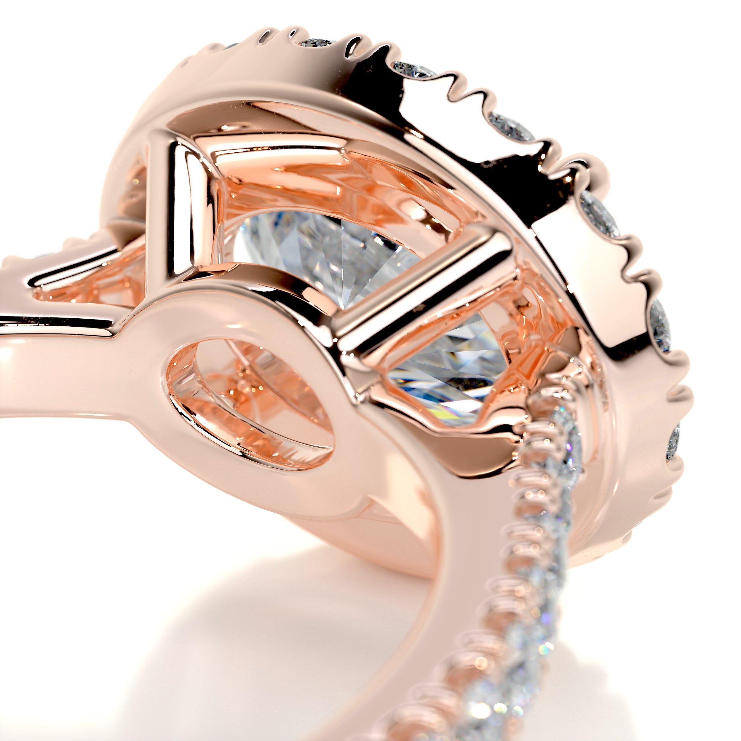 Alessandra Diamond Engagement Ring -14K Rose Gold、mySite、hinf8tx79