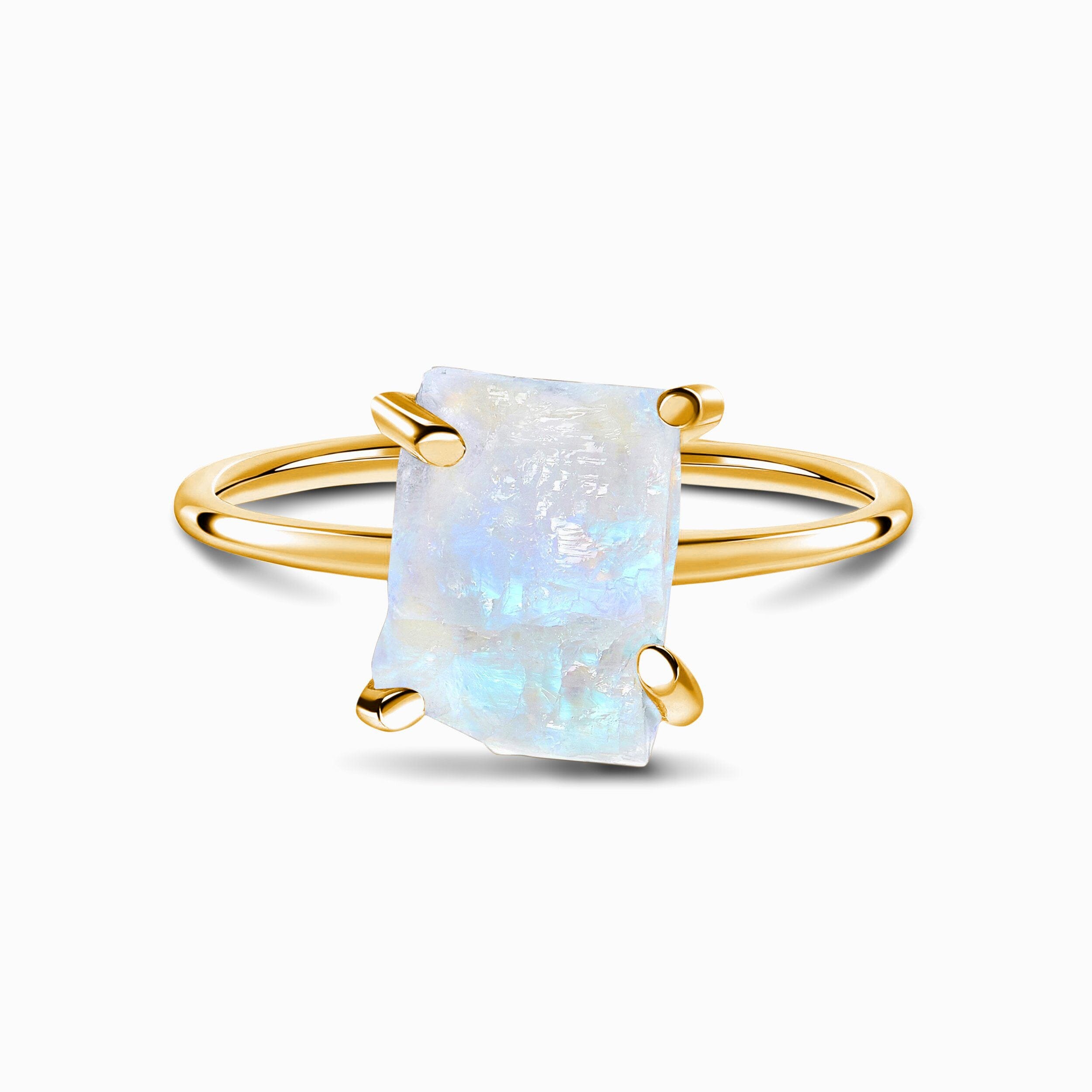 Raw Crystal Ring - Petite Moonstone、mySite、hinf8tx79