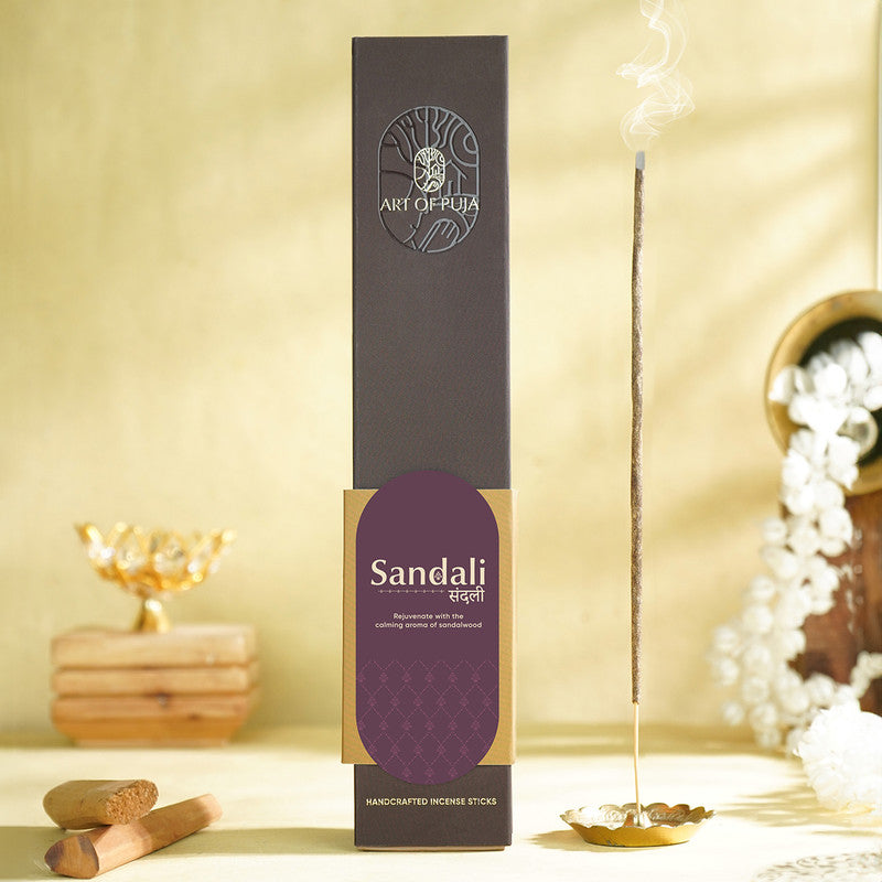 Wooden Festive Gift Box | Incense Stick & Incense Holder | Set of 2、mySite、camillekostekn