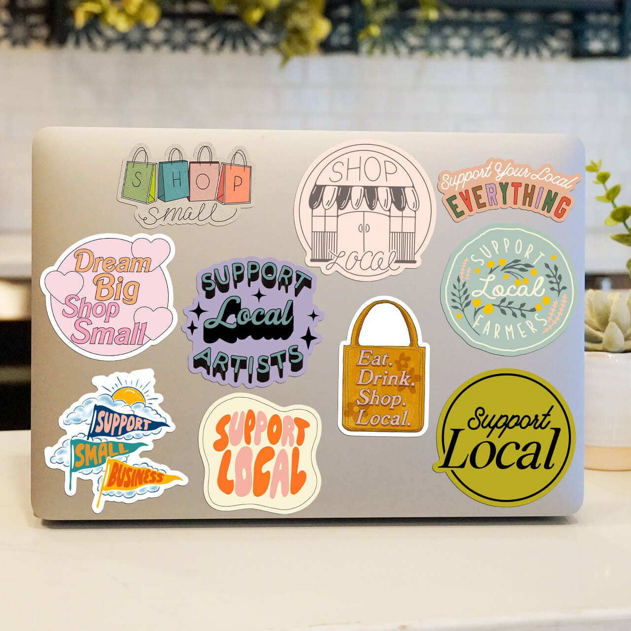  Support Local Stickers 10 Pack、mySite、ghnorth