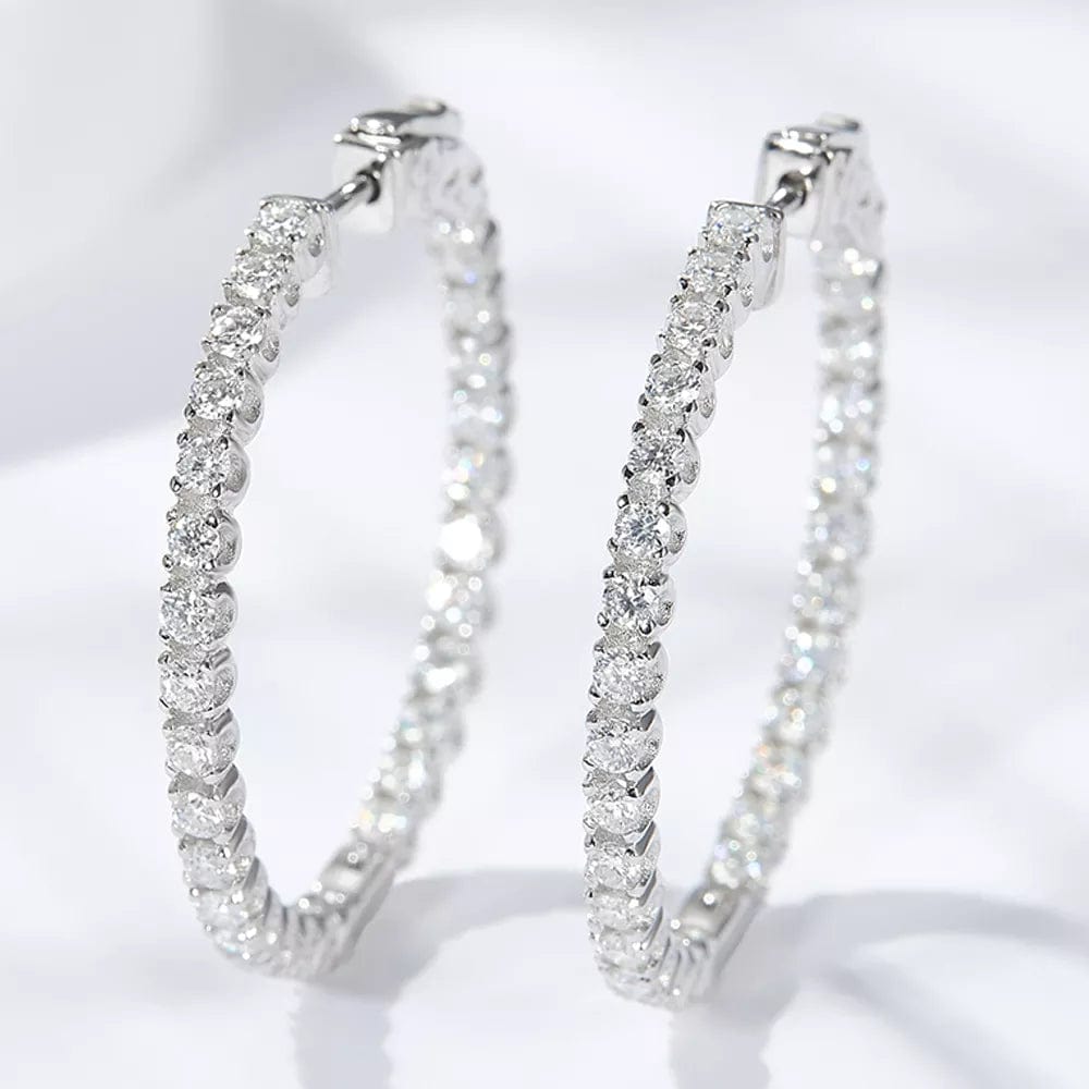 Big Moissanite Hoop Earrings, 60mm of Dazzling Beauty in 925 Sterling Silver、mySite、g9winljtr