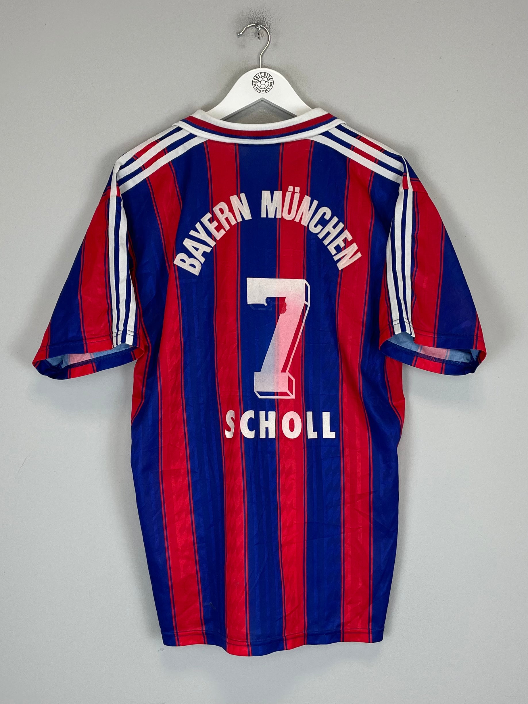 1996/97 BAYERN MUNICH SCHOLL #7 HOME SHIRT (L) ADIDAS、mySite、sh1996/97 BAYERN MUNICH SCHOLL #7 HOME SHIRT (L) ADIDAS、mySite、glenpowelloop_name