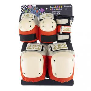  187 Killer Pads Six Pack Set - Lizzie Orange、mySite、merchandisen