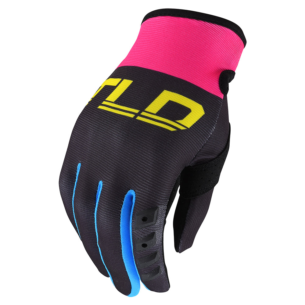 Womens GP Glove Solid Black / Yellow、mySite、dreamappss