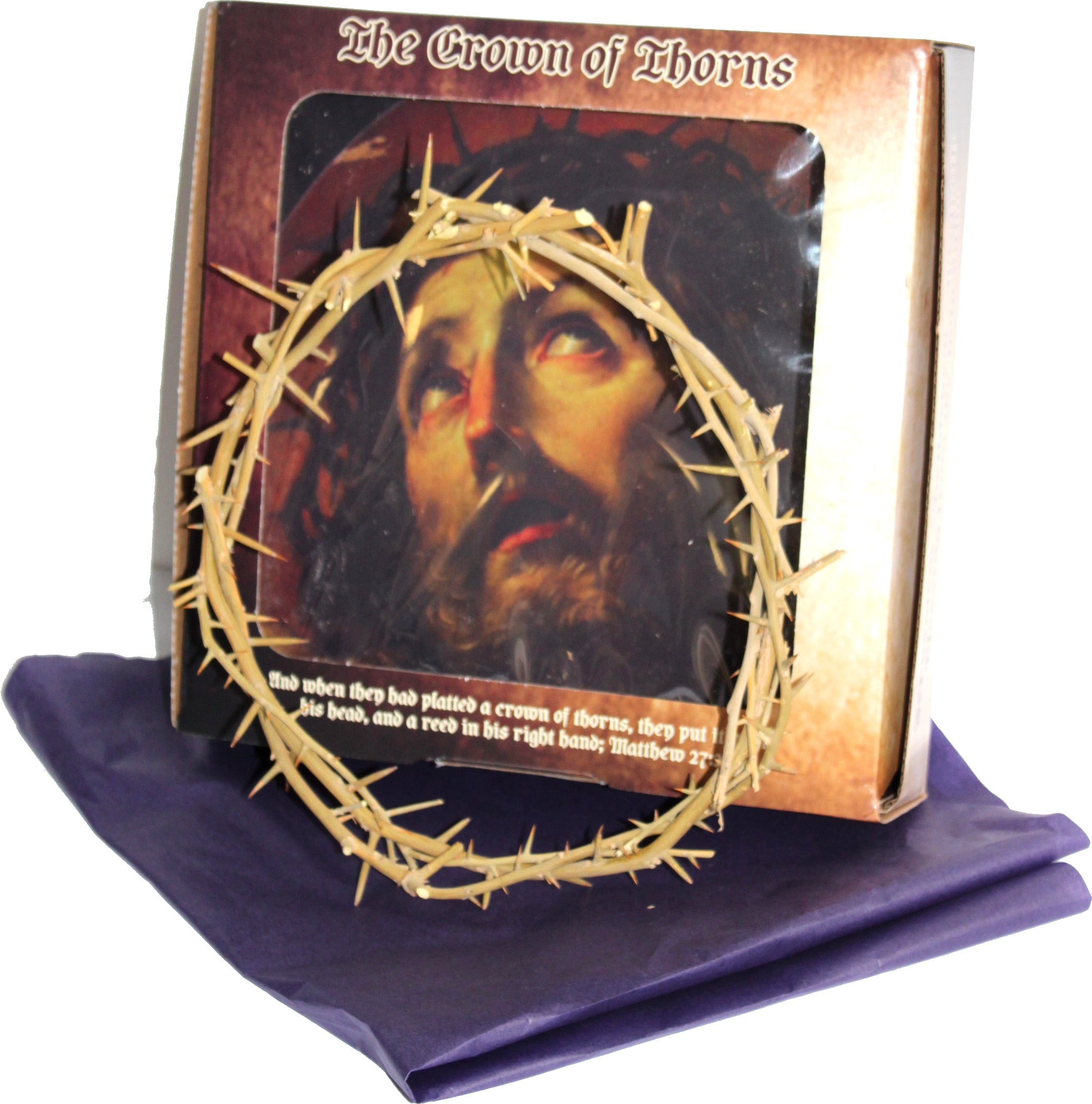  Crown of Thorns/Authentic Crown of Thorns from The Holy Land - in Gift Box、mySite、elrpsem3k