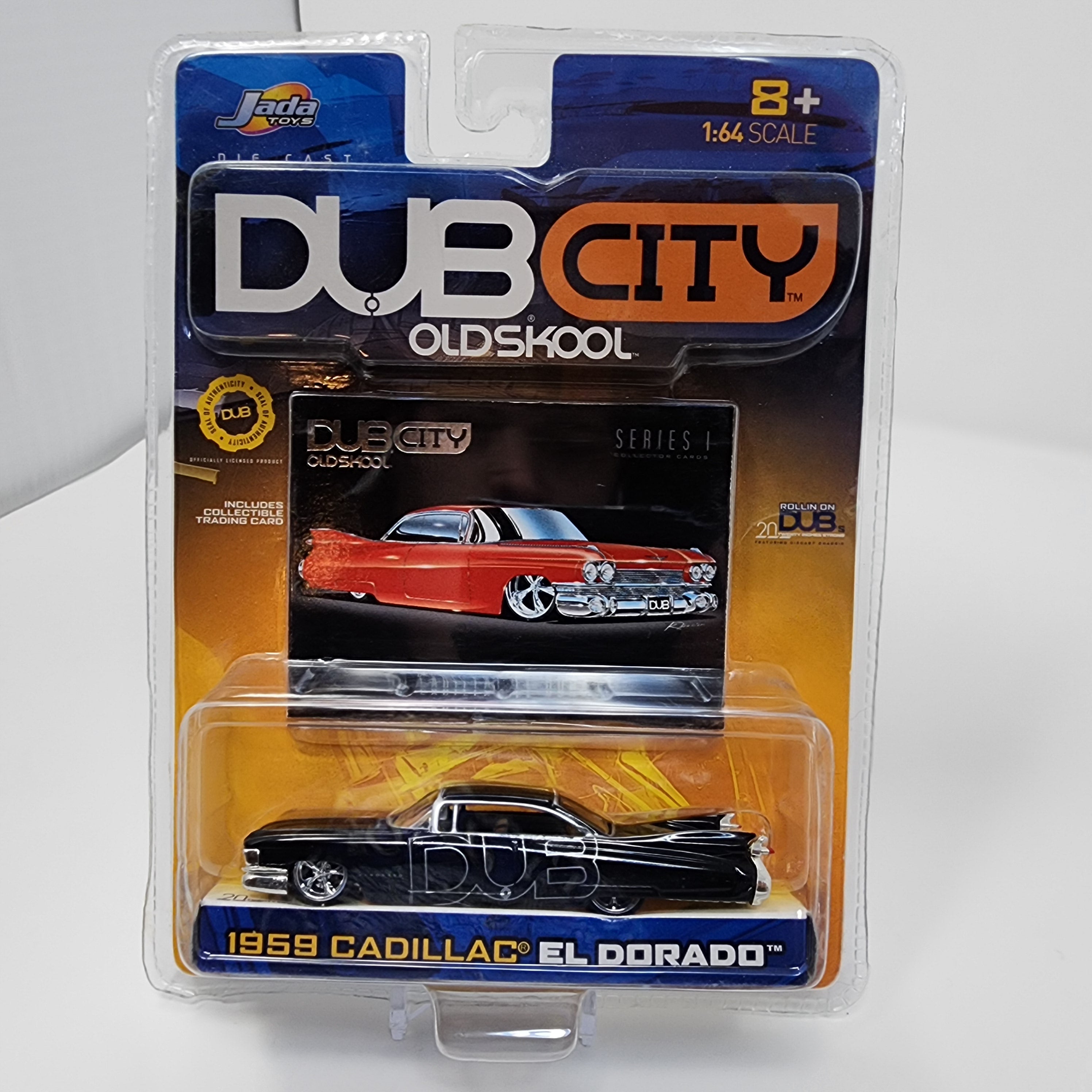 1959 Cadillac El Dorado * Black * Jada Toys 1:64 Scale Dub City、mySite、hgirdovlk