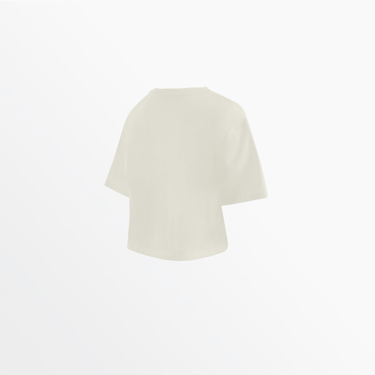 WOMEN'S TONAL CROPPED OVERSIZED TEE