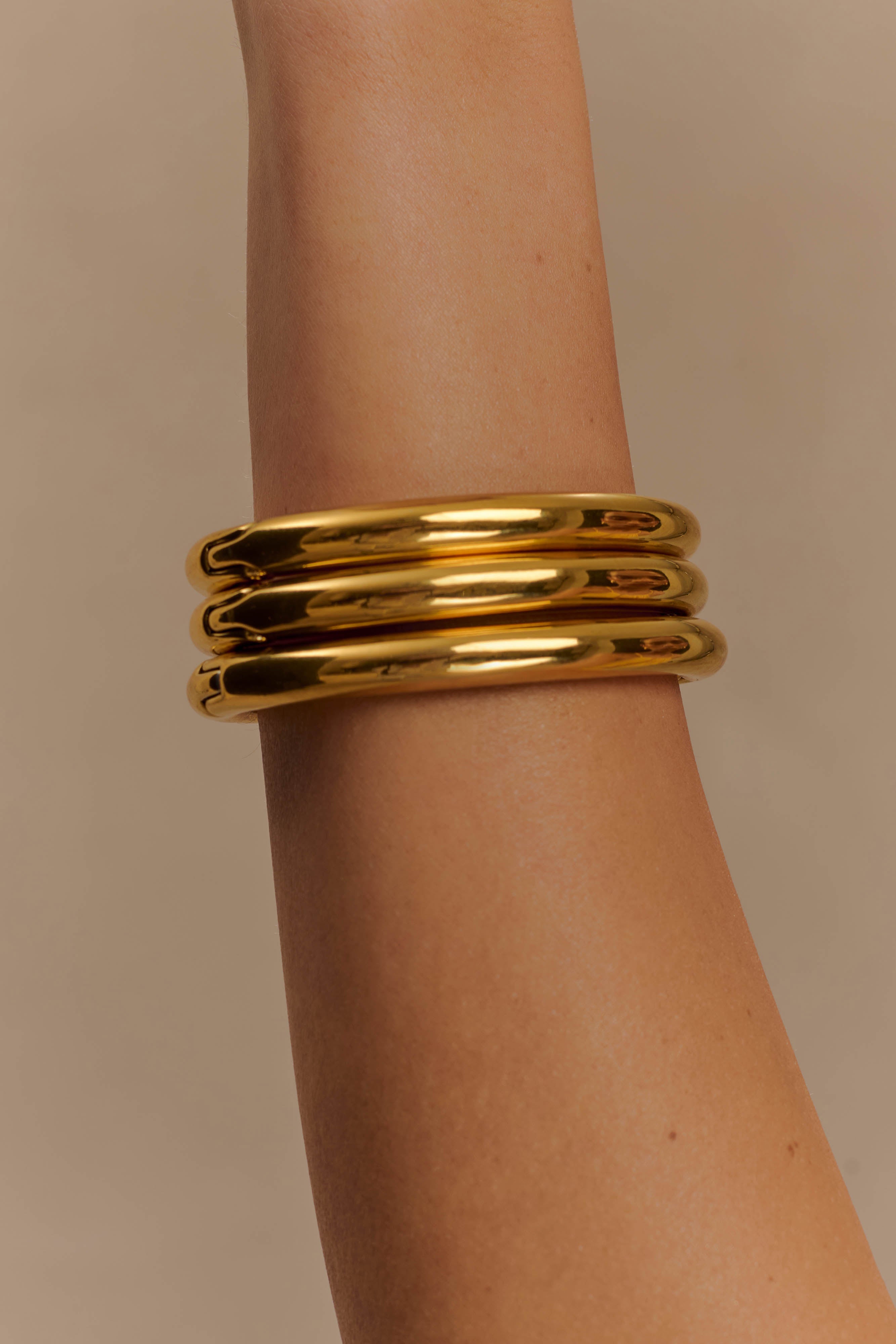Leilani Bangle Set - Gold、mySite、solidvoid