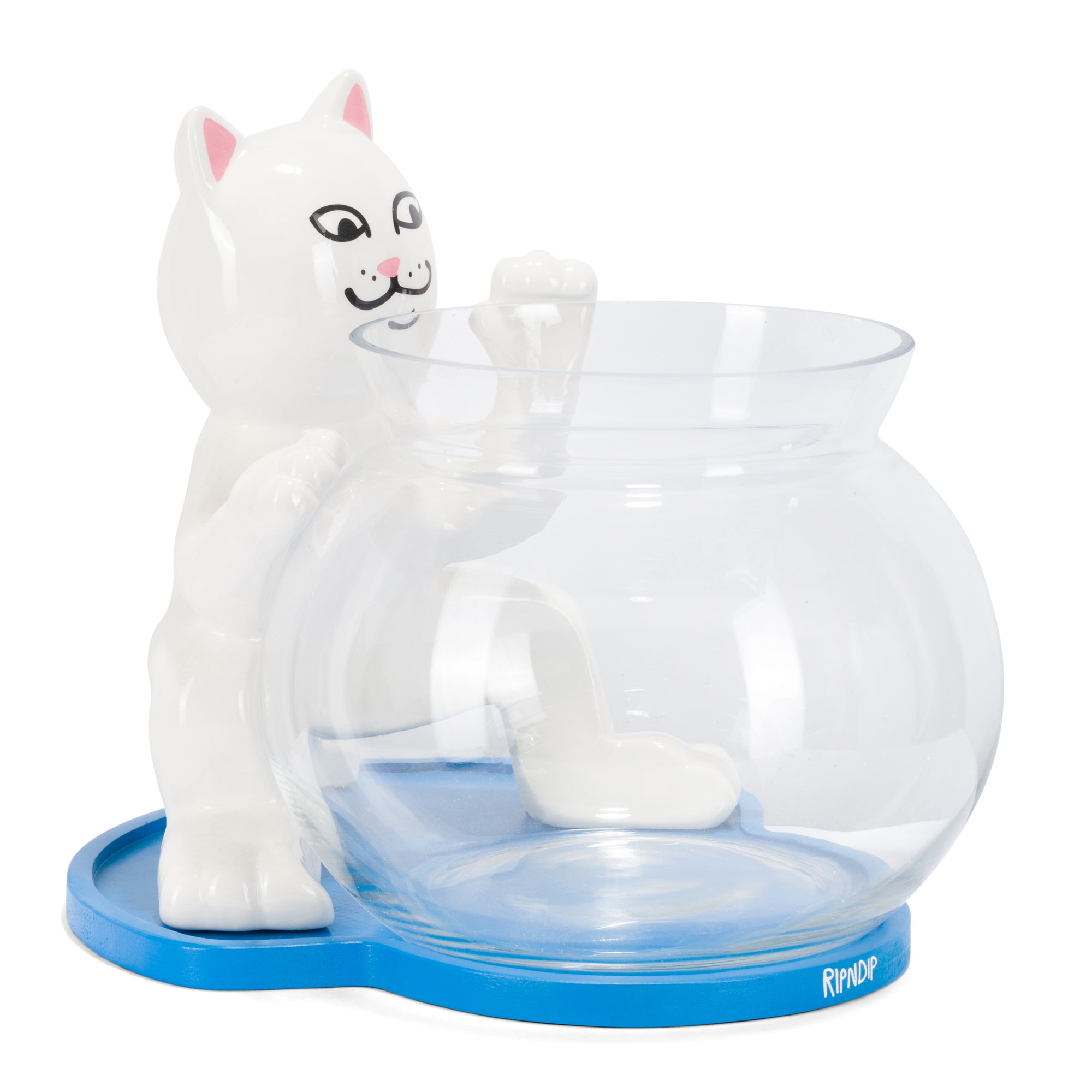  Peeking Nermal Fish Bowl (White)、mySite、merchandisen