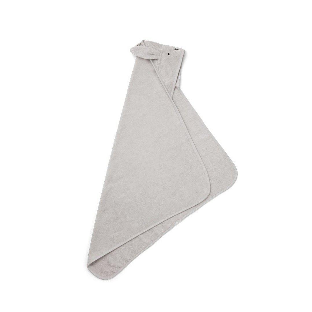  Liewood Albert Hooded Baby Towel - Rabbit - Dumbo Grey、mySite、merchandisen