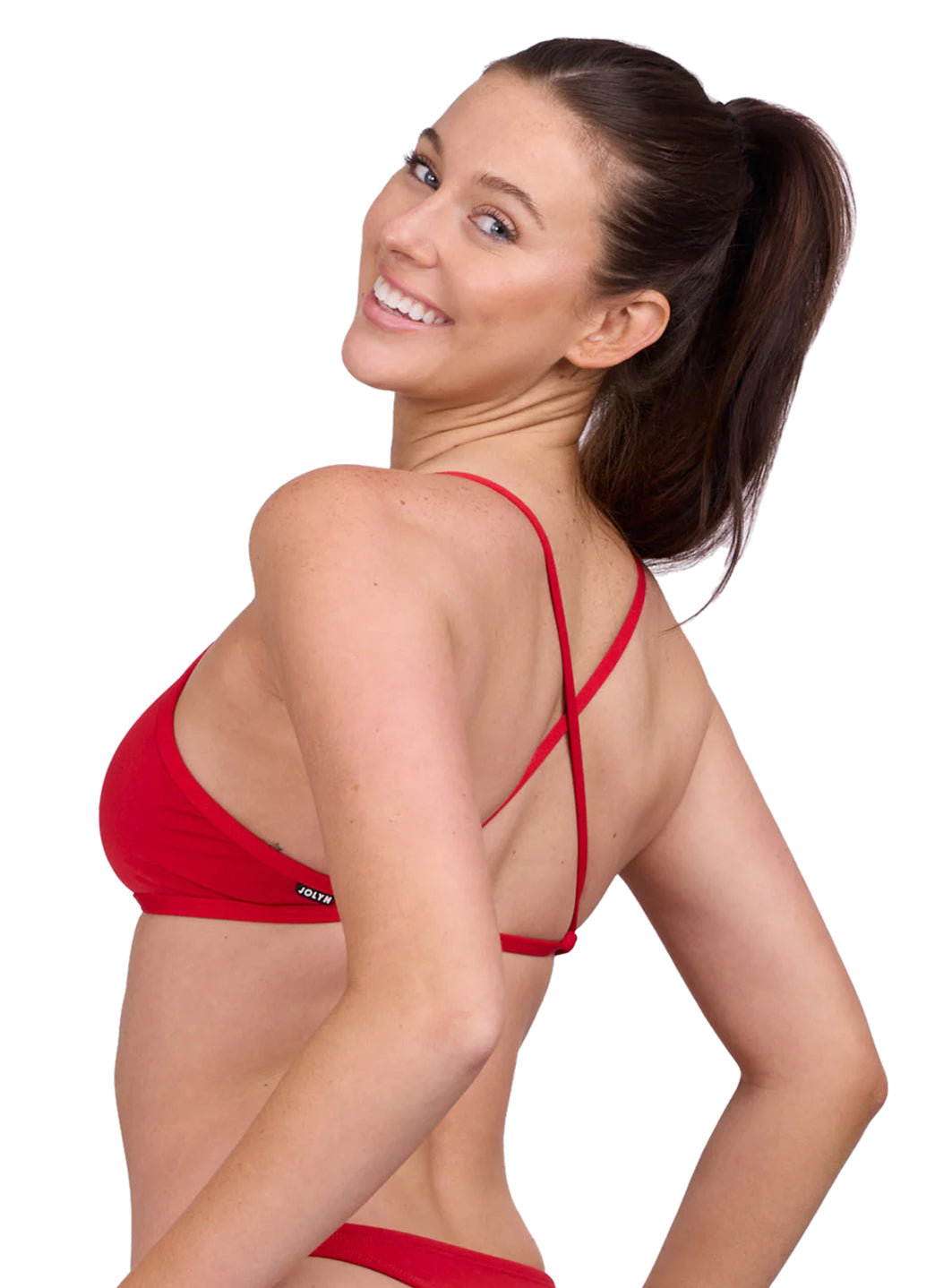 JOLYN Women's Natalie Solid Bikini Top、mySite、noshort