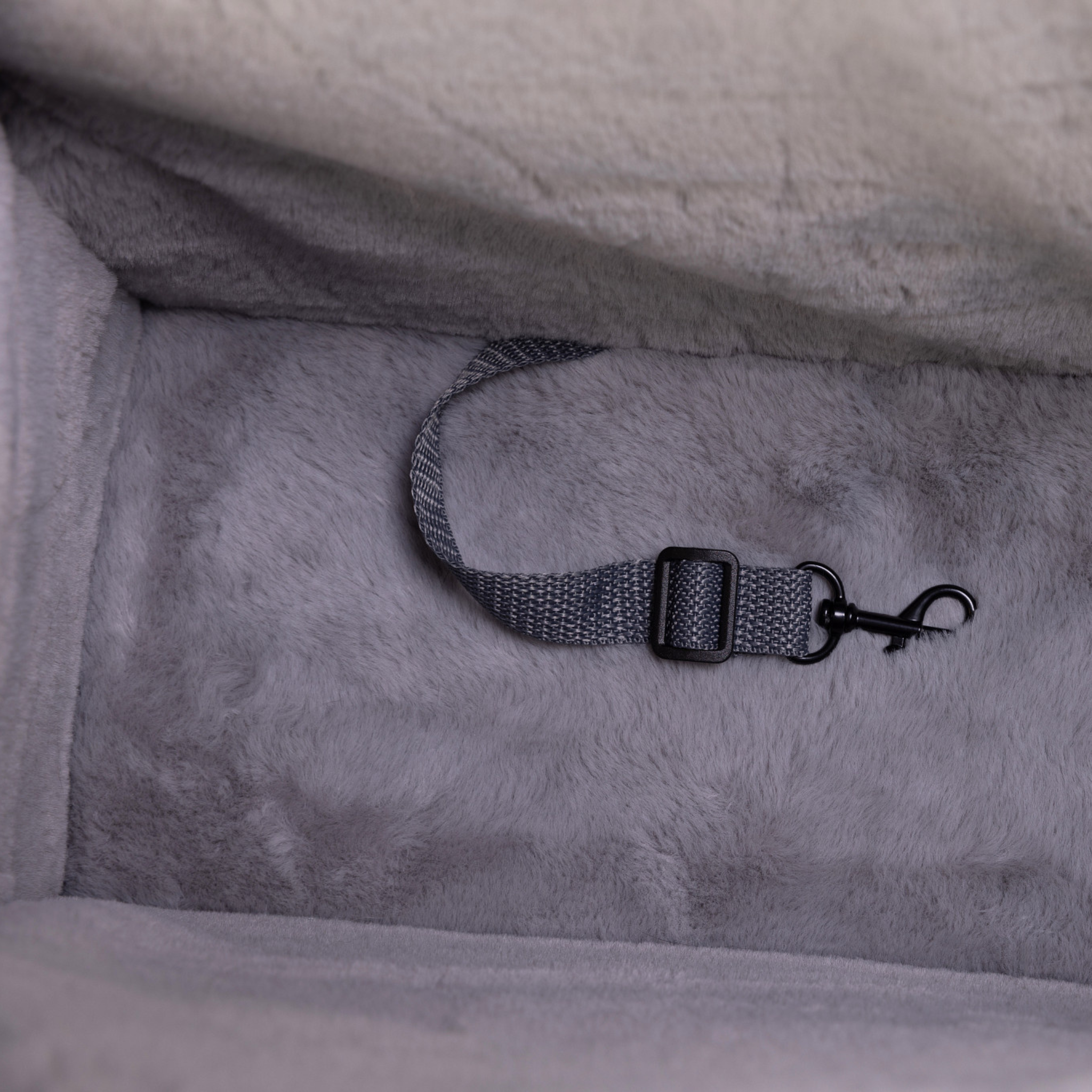 PupTote™ 3-in-1 Faux Leather Dog Carrier Bag 2.0 - Slate Grey、mySite、solidvoid