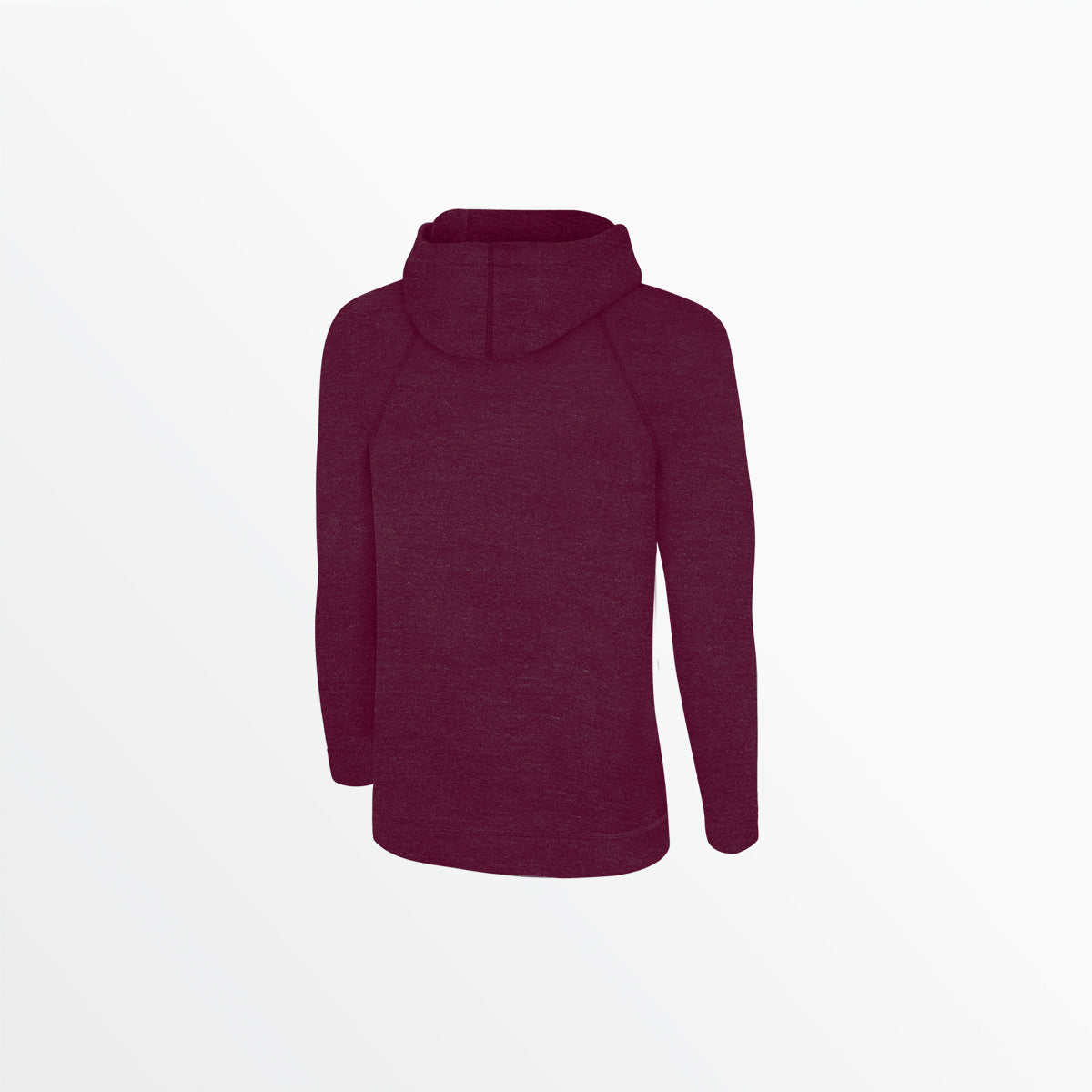 WOMEN'S HEATHERED ZIP UP HOODIE、mySite、neckold