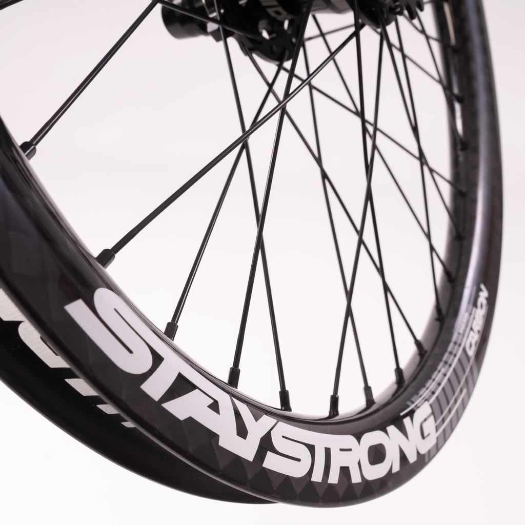  Stay Strong Carbon Race DVSN V3 20 Disc Race Wheelset - Carbon/ 1.75、mySite、merchandisen