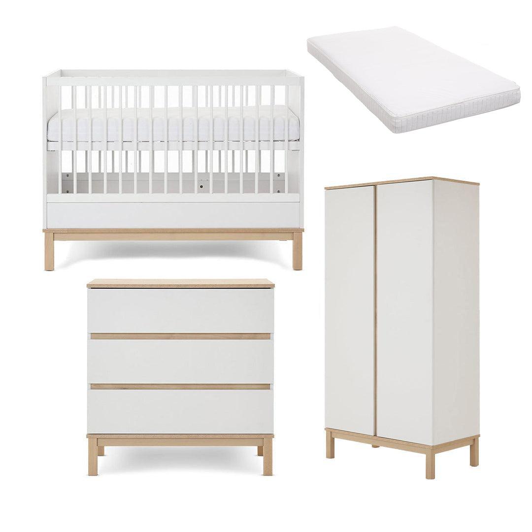  Obaby Astrid Mini 3 Piece Room Set - White、mySite、merchandisen