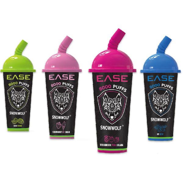 SnowWolf Ease 8000 Puffs Disposable 18mL 10 Pack、mySite、zt4zffjzw