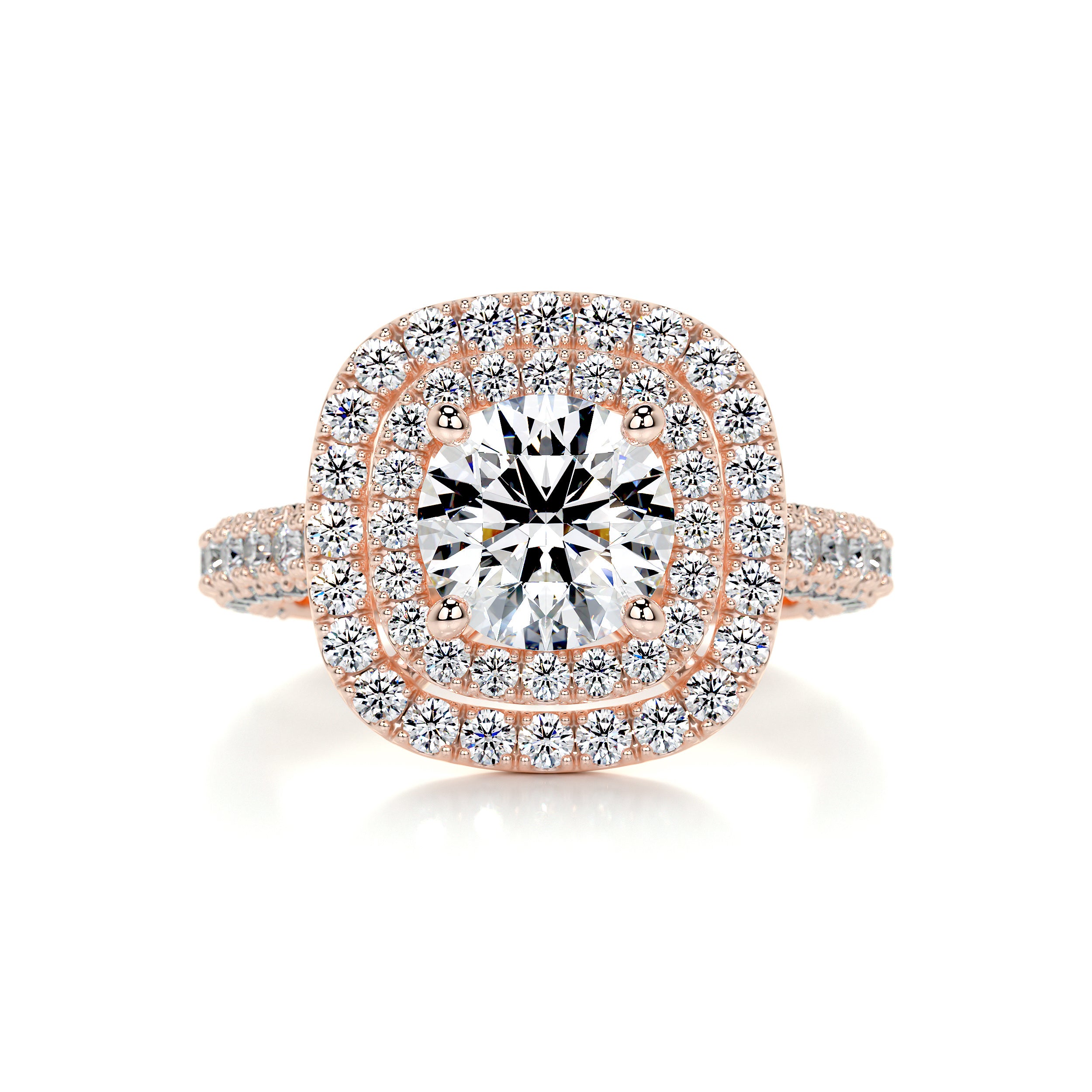 Carmen Diamond Engagement Ring -14K Rose Gold、mySite、hinf8tx79