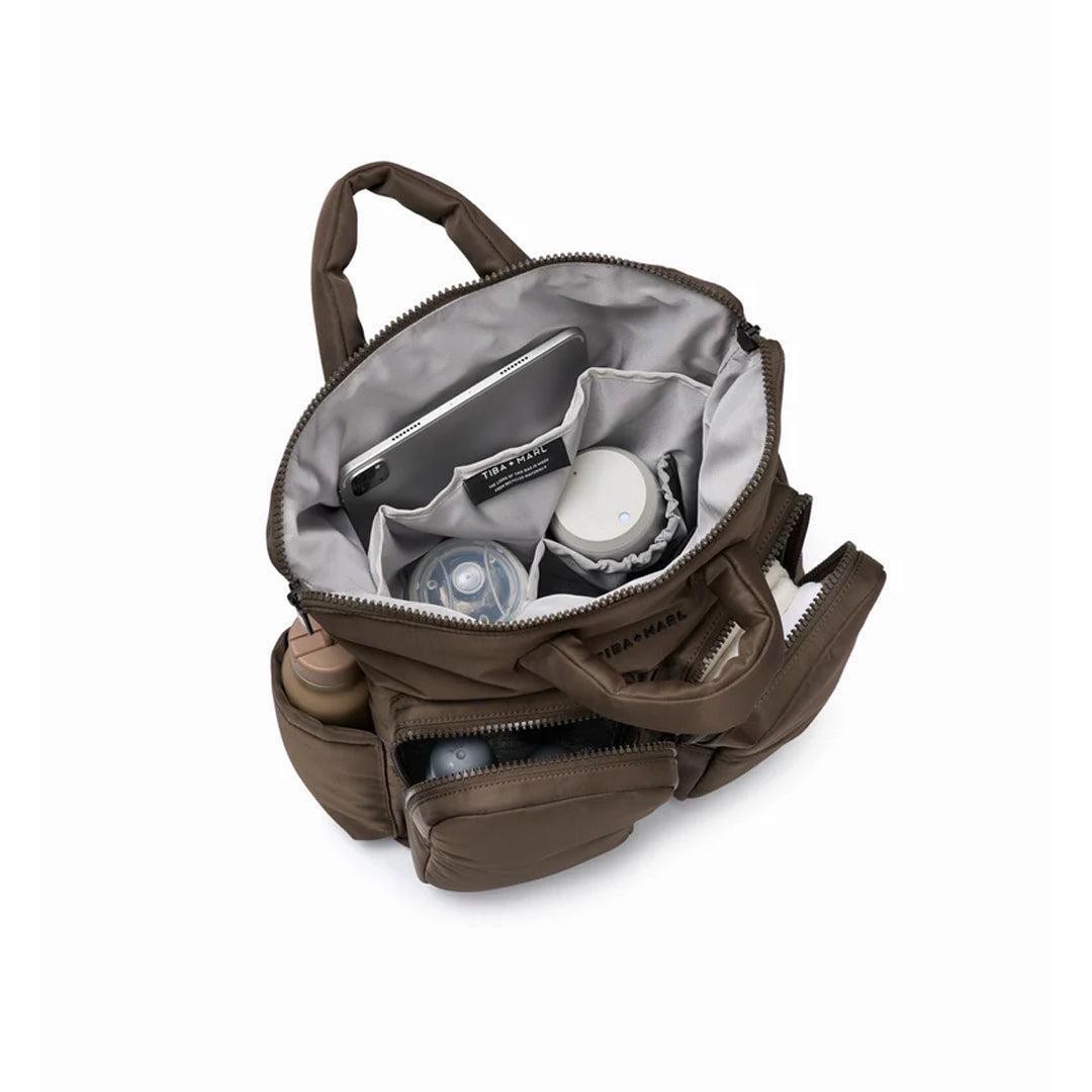  Tiba + Marl Ozzy Changing Tote / Backpack - Chocolate、mySite、merchandisen