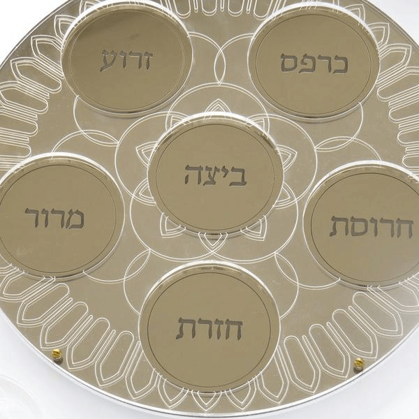 Modern Gold Seder Plate by Studio Armadillo、mySite、topwebapps