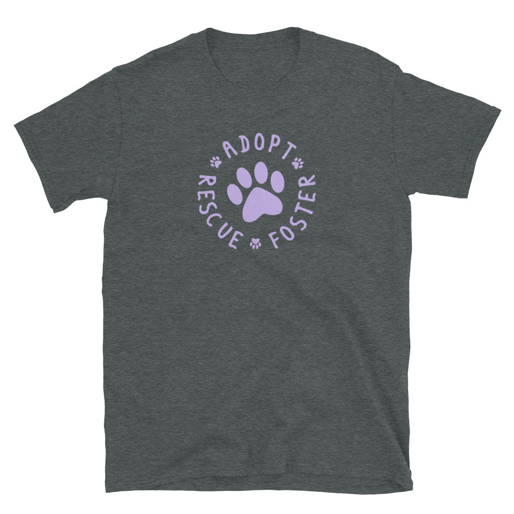 Adopt, Rescue, Foster T-Shirt、mySite、camillekostekn