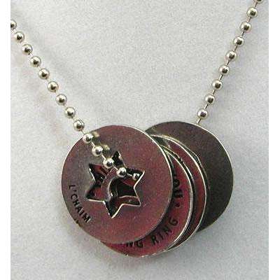 Whitney Howard Blessing Ring Necklace - Family, Love, L’Chaim, Thinking of You、mySite、topwebapps