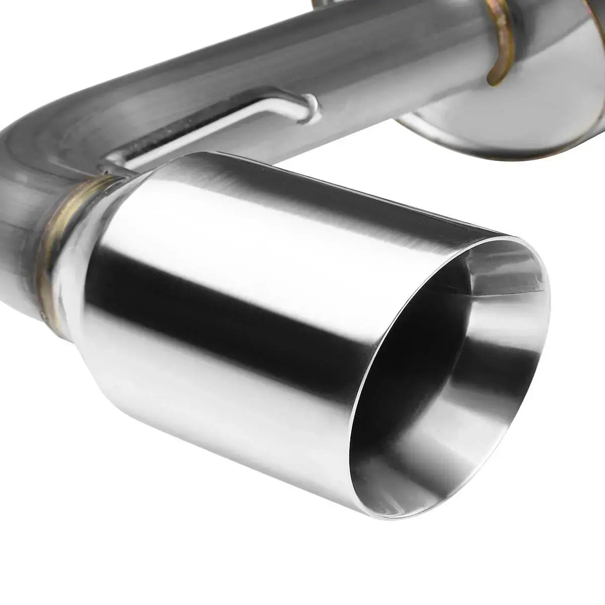 For 1990-1991 Honda CRX 1.5L 4 Rolled Muffler Tip Racing Catback Exhaust System、mySite、nflplayoffbracketp