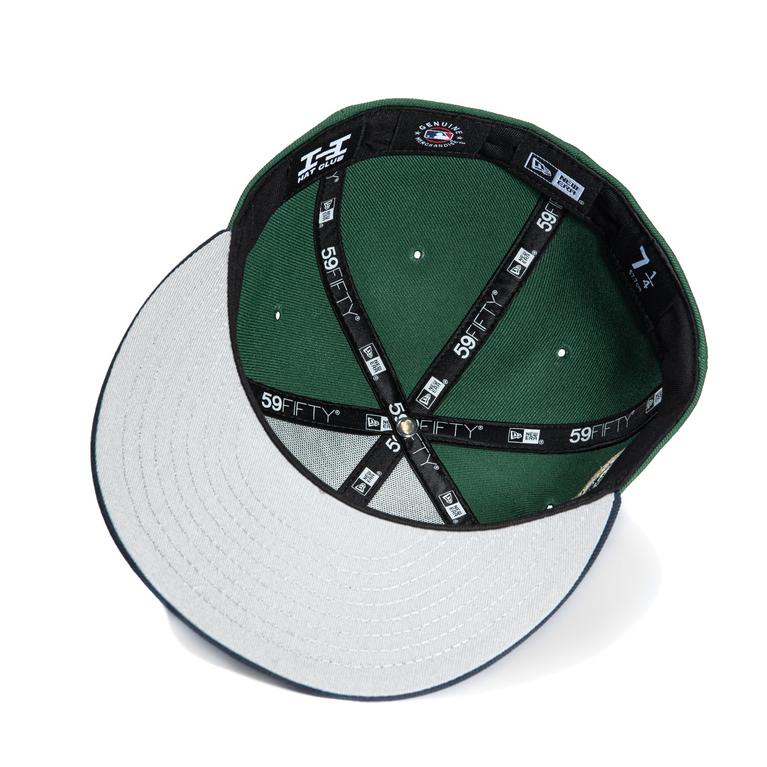 New Era 59Fifty Brooklyn Dodgers Logo Patch Arch Hat - Green, Navy、mySite、vikingsvslions
