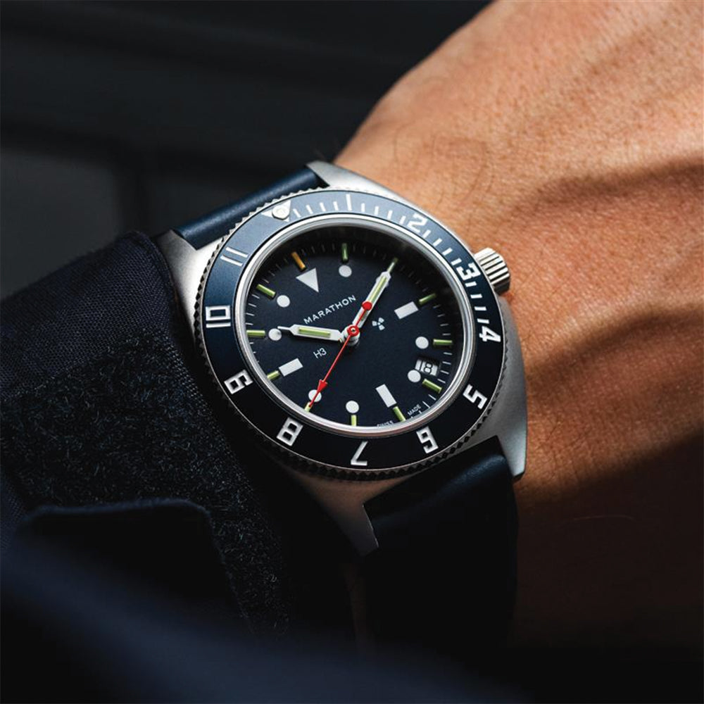  Limited Edition SSNAV-D Quartz Blue Yonder 41mm - Blue on Rubber Strap