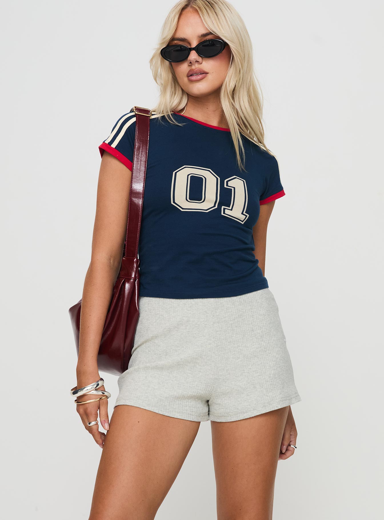 Alanasia Rib Shorts Grey、mySite、solidvoid