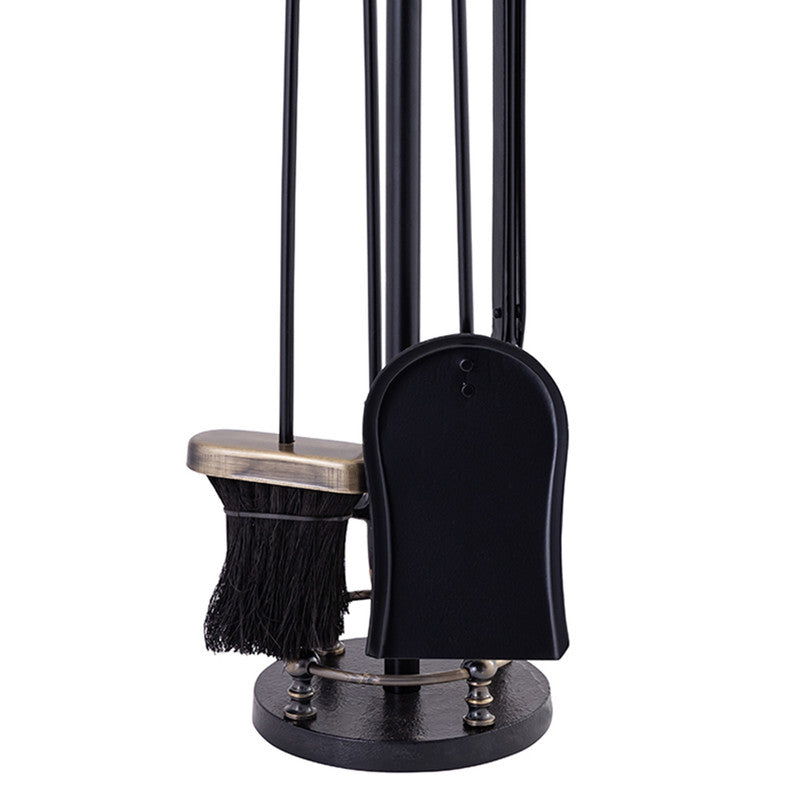 Iron Firetools | Tong, Poker, Shovel & Brush | Black、mySite、camillekostekn