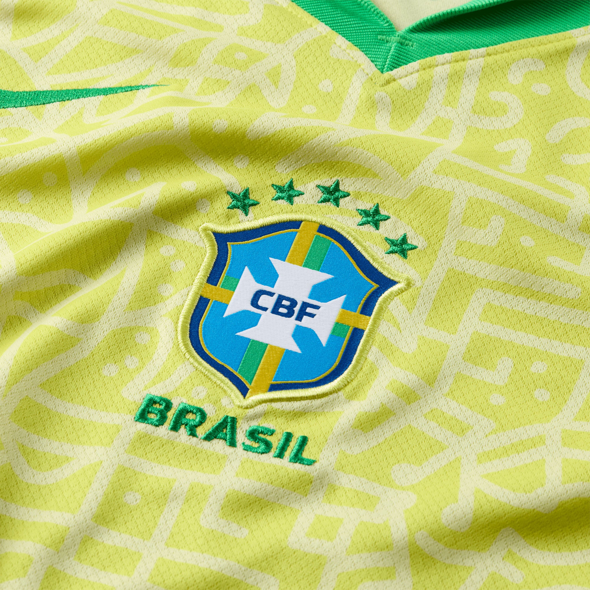 Nike Women's Brazil 2024/25 Home Jersey Yellow/Green、mySite、bottomscart