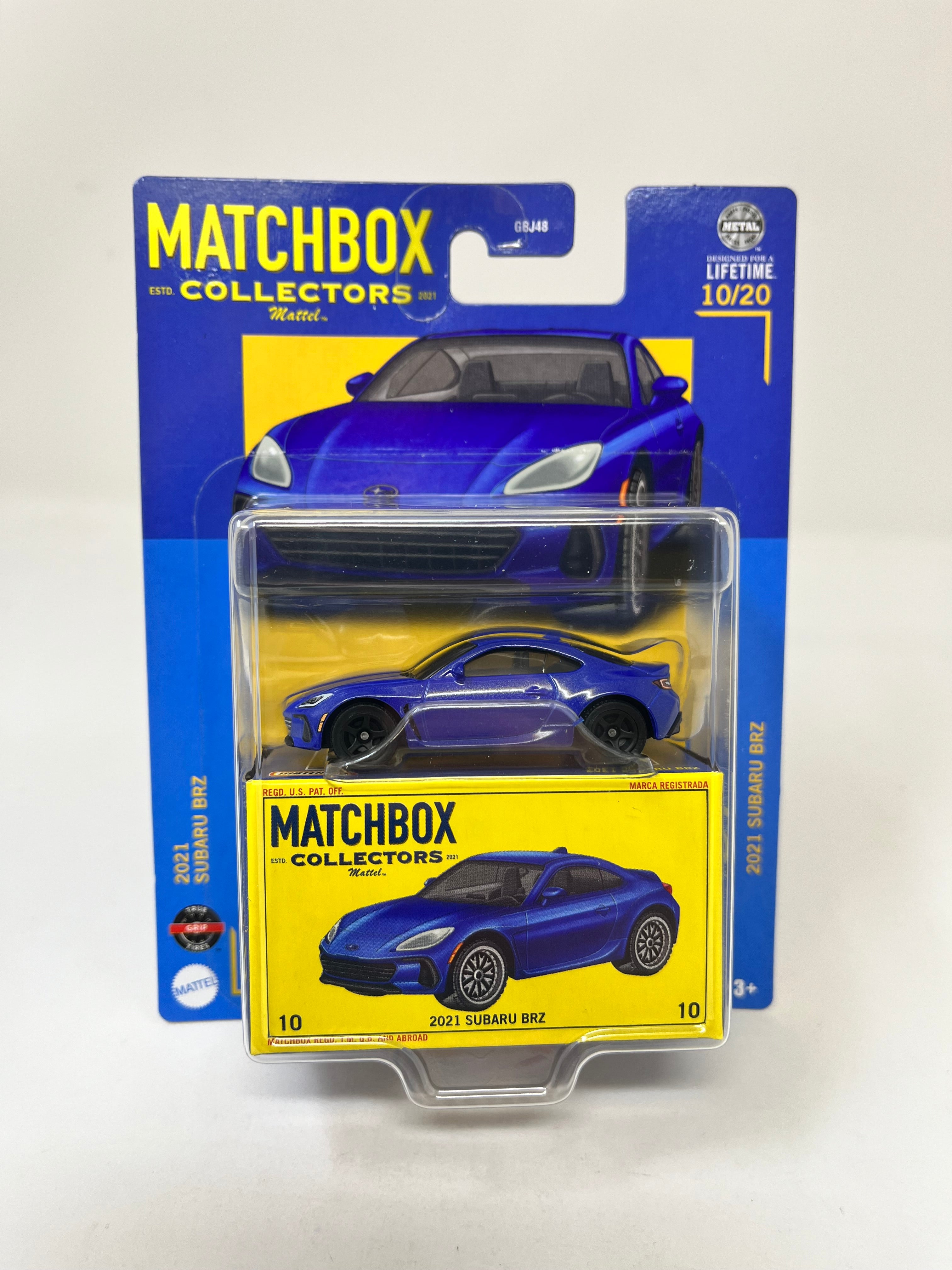 2021 Subaru BRZ * BLUE * 2024 Matchbox Collectors Series Case W、mySite、hgirdovlk