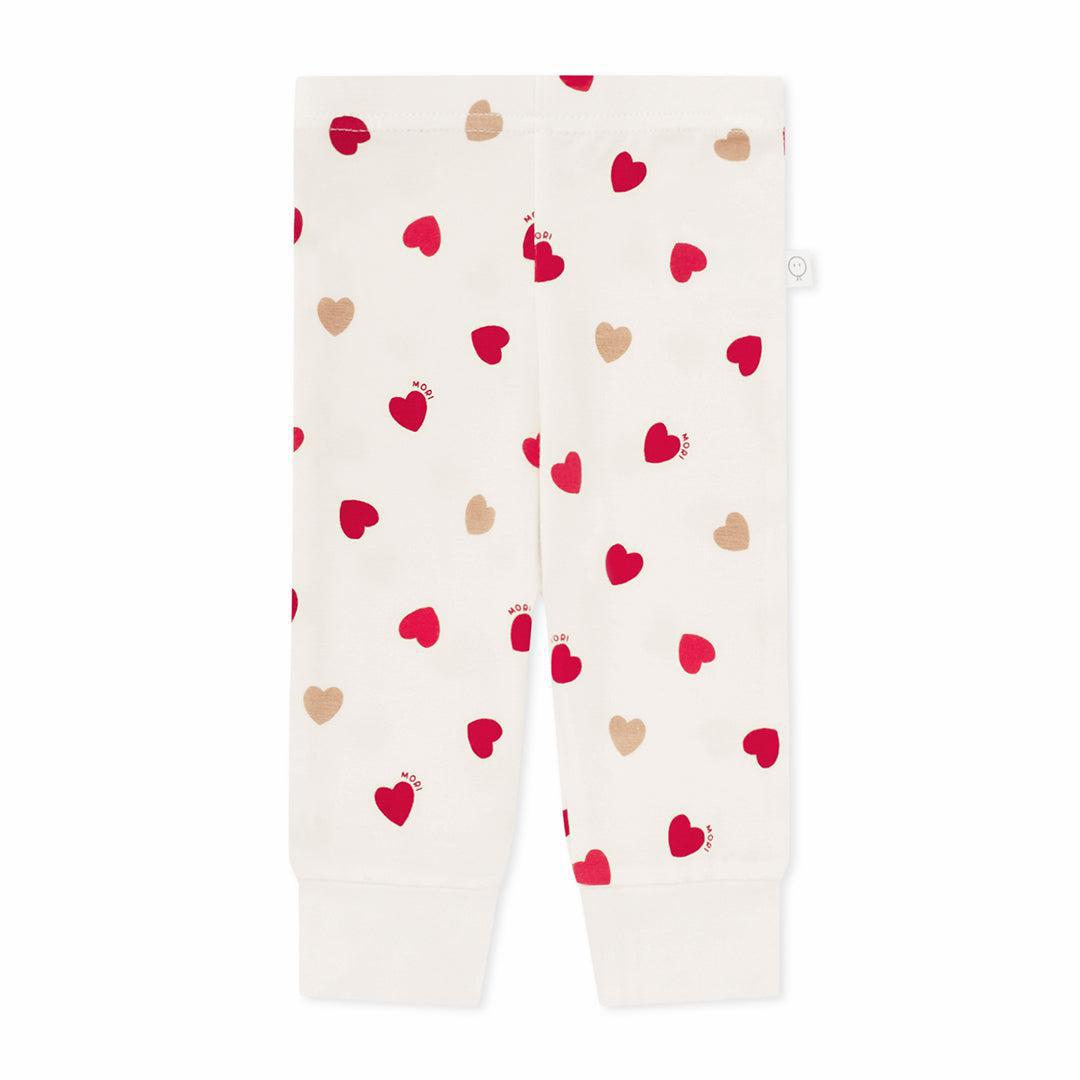  MORI Loveheart Pyjamas - Hearts & Cream、mySite、merchandisen
