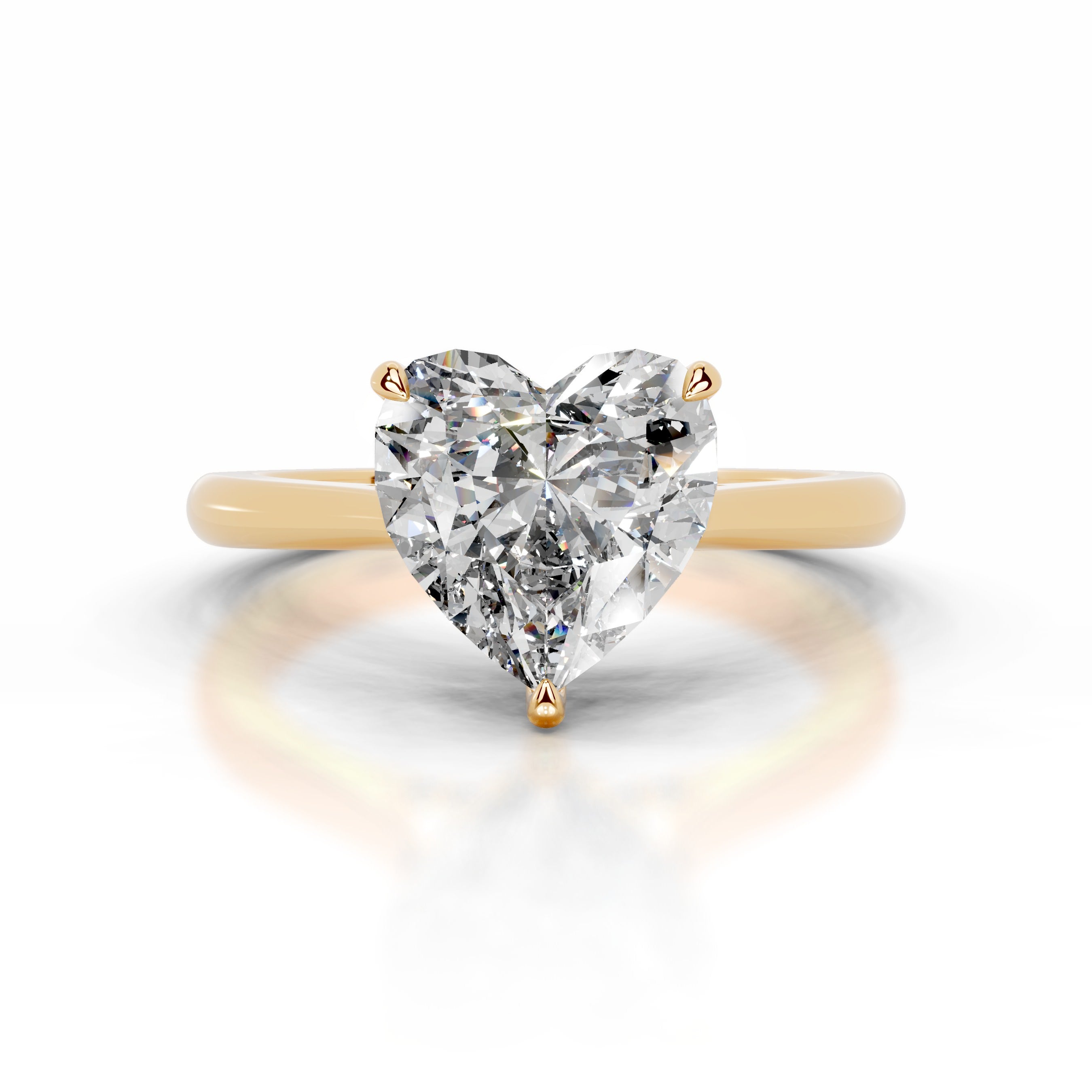 Anele Diamond Engagement Ring - 18K Yellow Gold、mySite、hinf8tx79