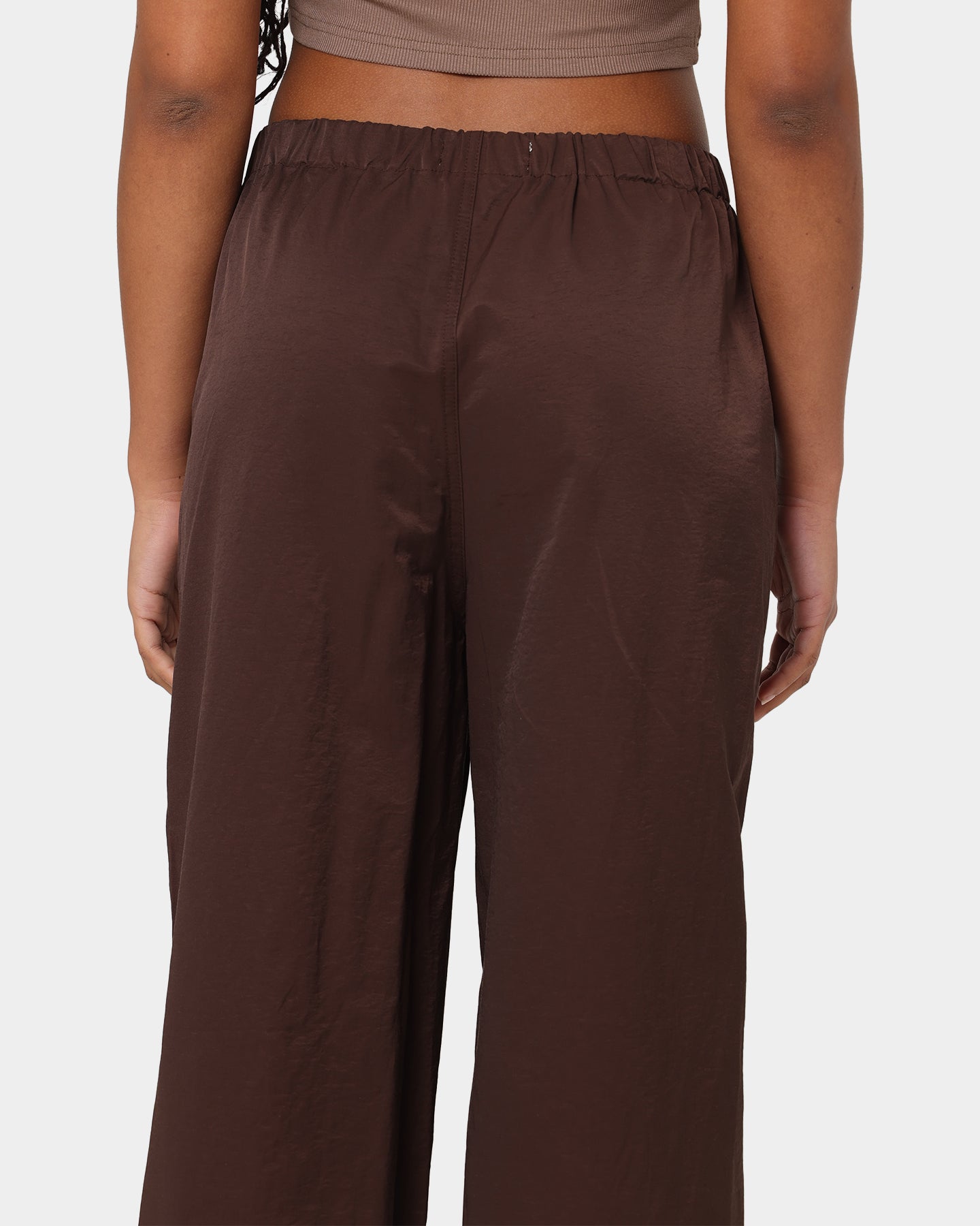 MNML Women's Parachute Pants Brown、mySite、zt4zffjzw