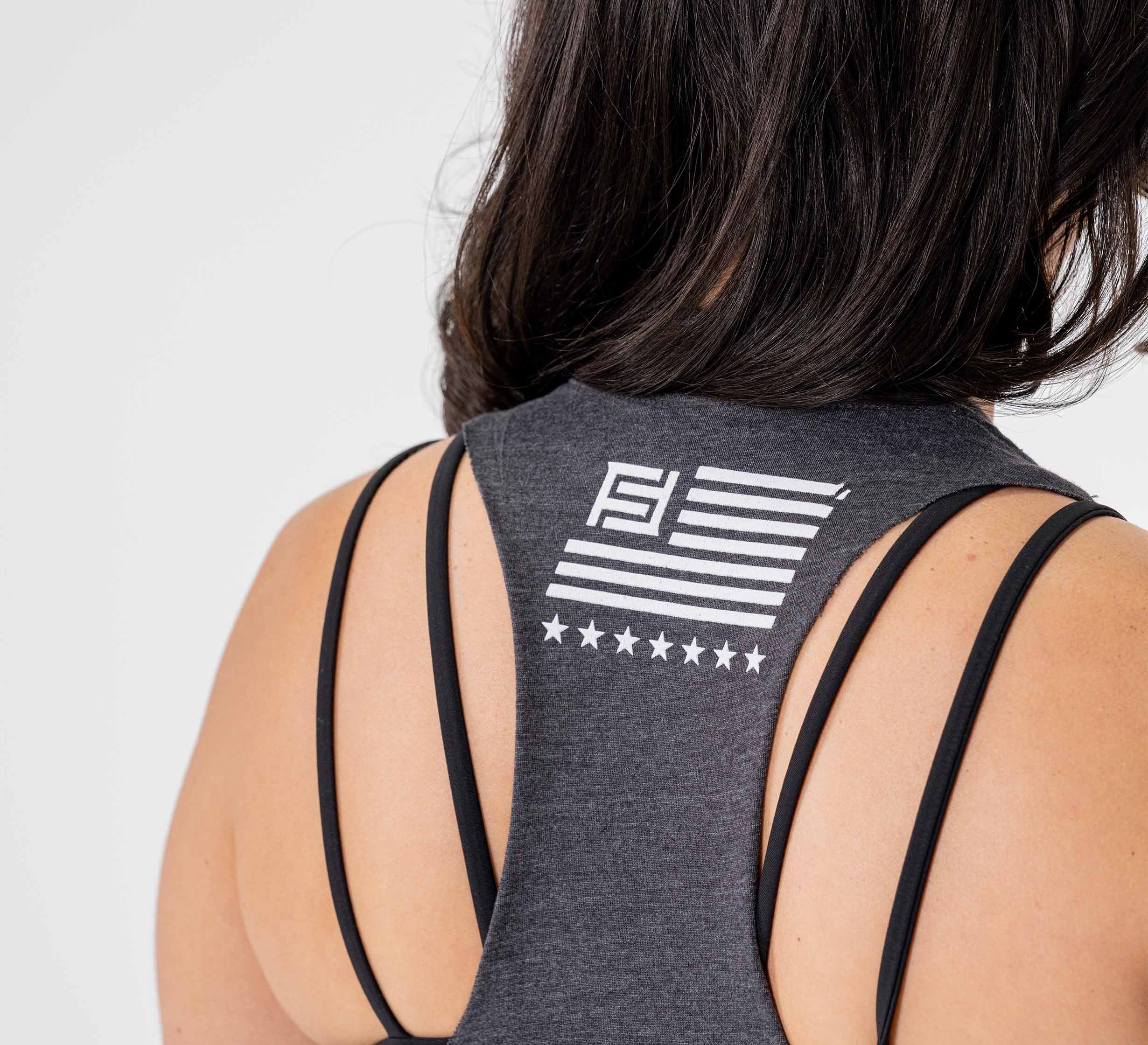 Womens Liberty Tank Top Grey、mySite、gigharbornorthrealestate