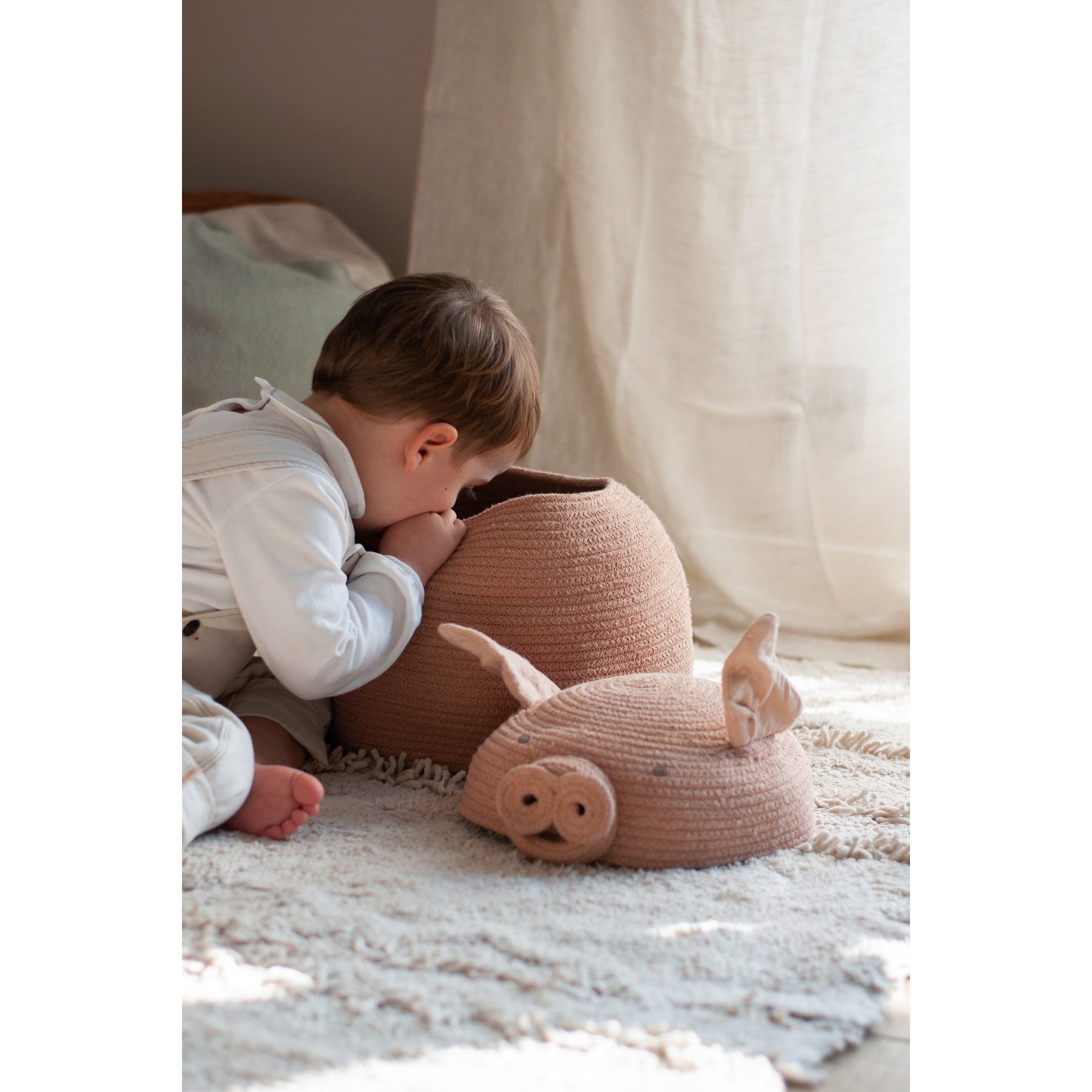 Peggy the Pig Basket、mySite、gigharbornorthrealestate