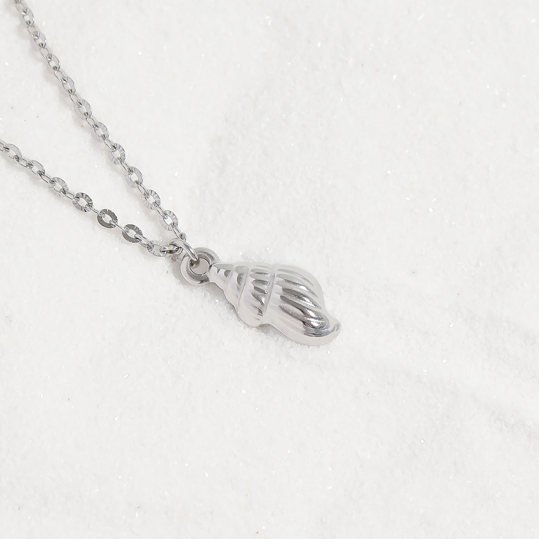 18K Gold PVD Stainless Steel Seashell Charm / PDL0190、mySite、dreamappss