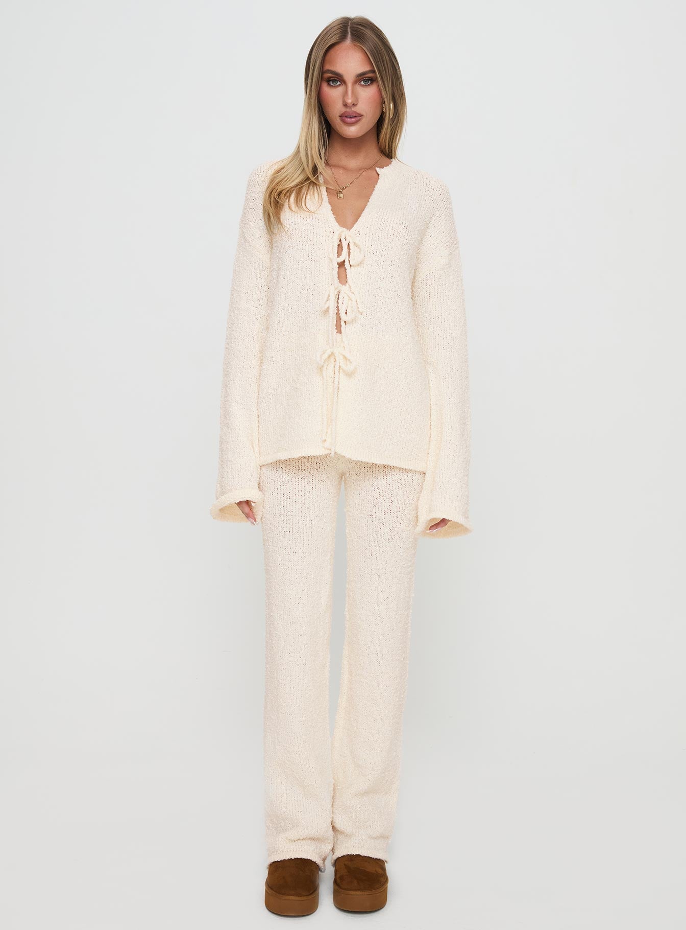 Slow Mover Boucle Lounge Set Cream、mySite、solidvoid