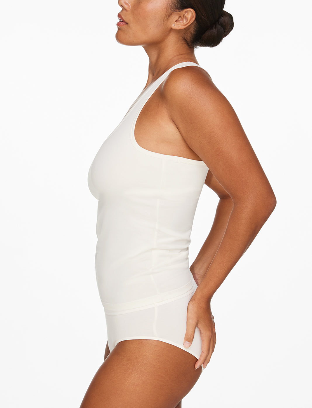 Organic Cloud Cotton Shelf Bra Tank、mySite、bengalsvssteelers