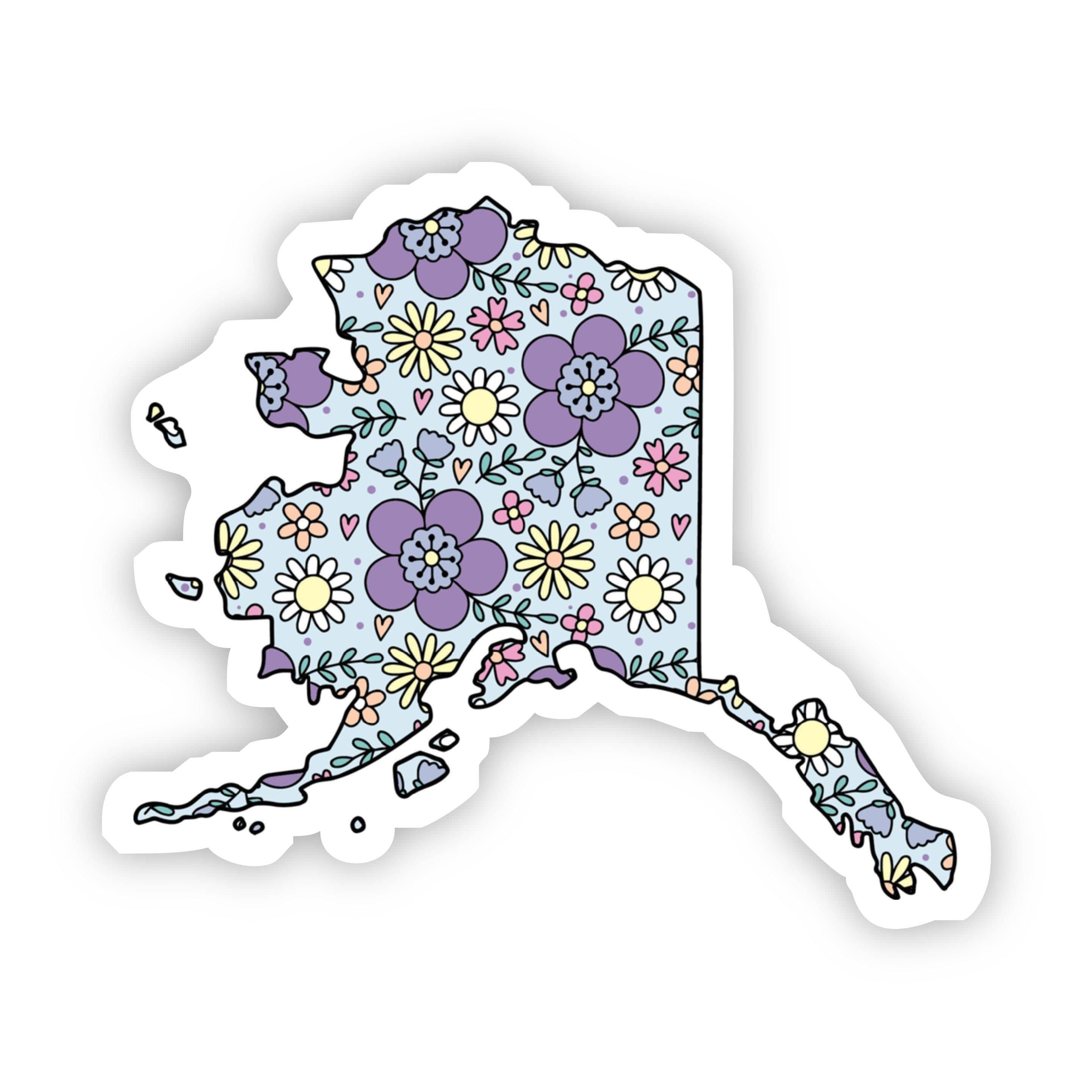  Alaska Floral Sticker、mySite、elrpsem3k