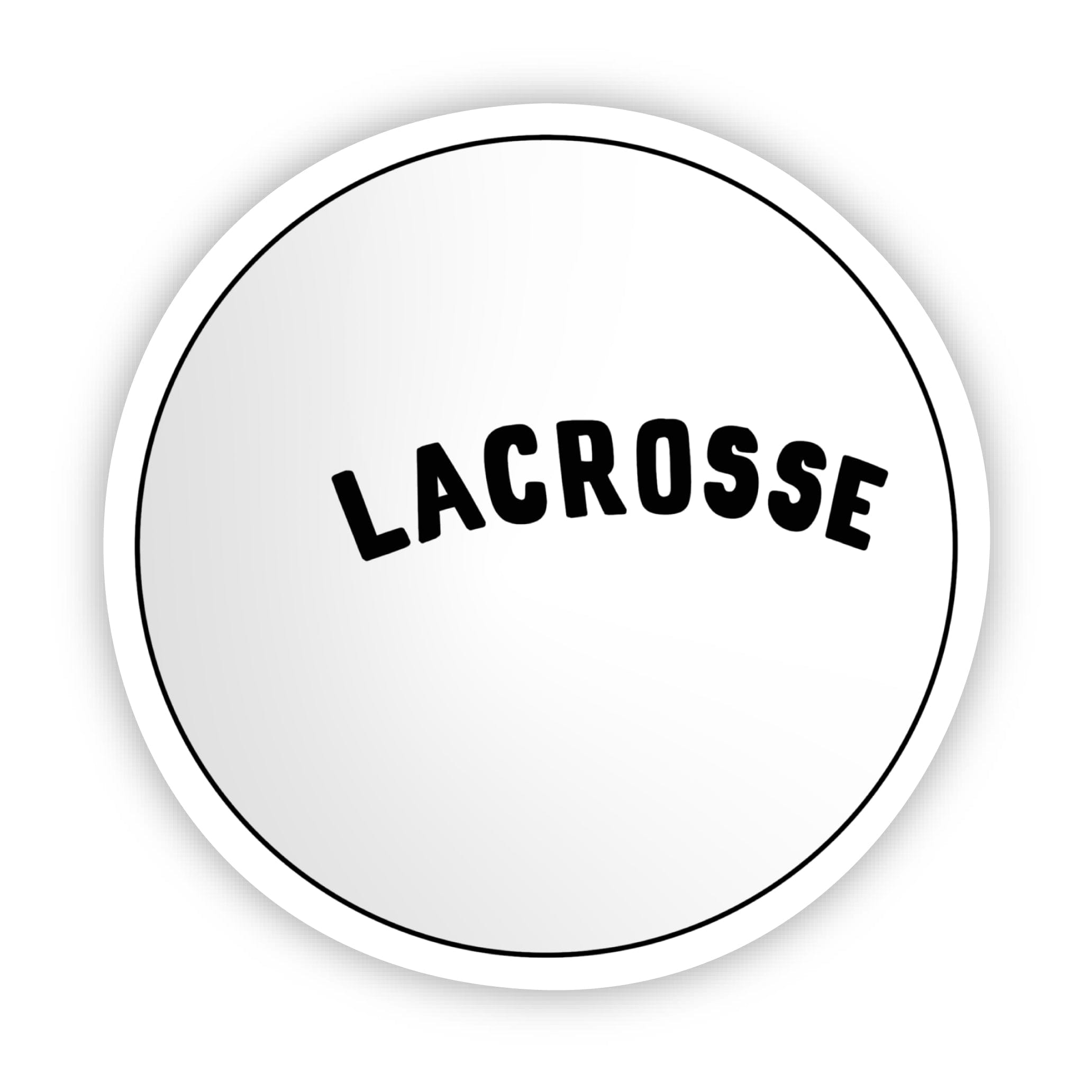  Lacrosse Ball Sticker、mySite、ghnorth