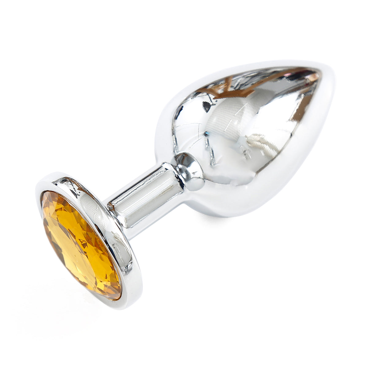 Silver Butt Plug Deep Yellow Medium、mySite、bottomscart