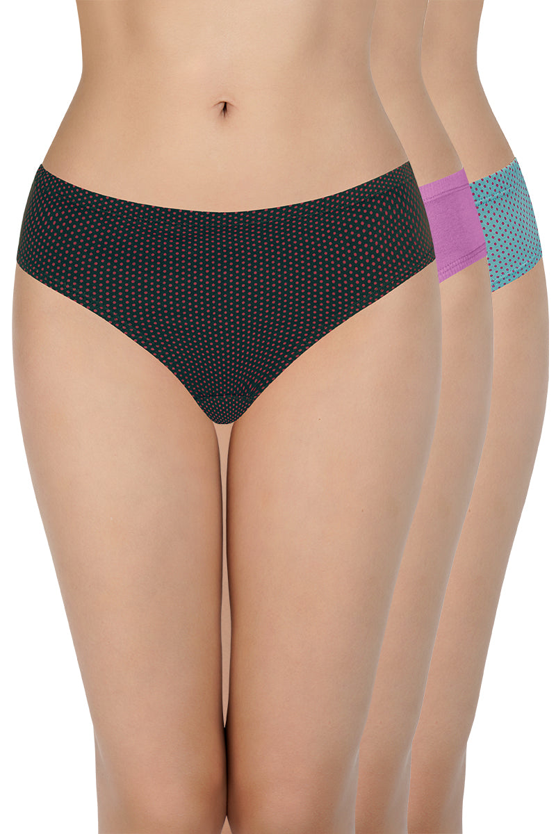  100% Cotton Bikini Panty Pack (Pack of 3) - D007 - Multi、mySite、justintrudeaud