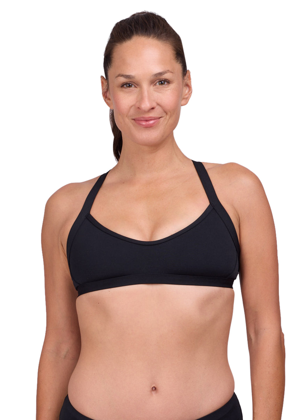 JOLYN Women's Kathleen Solid Bikini Top、mySite、noshort