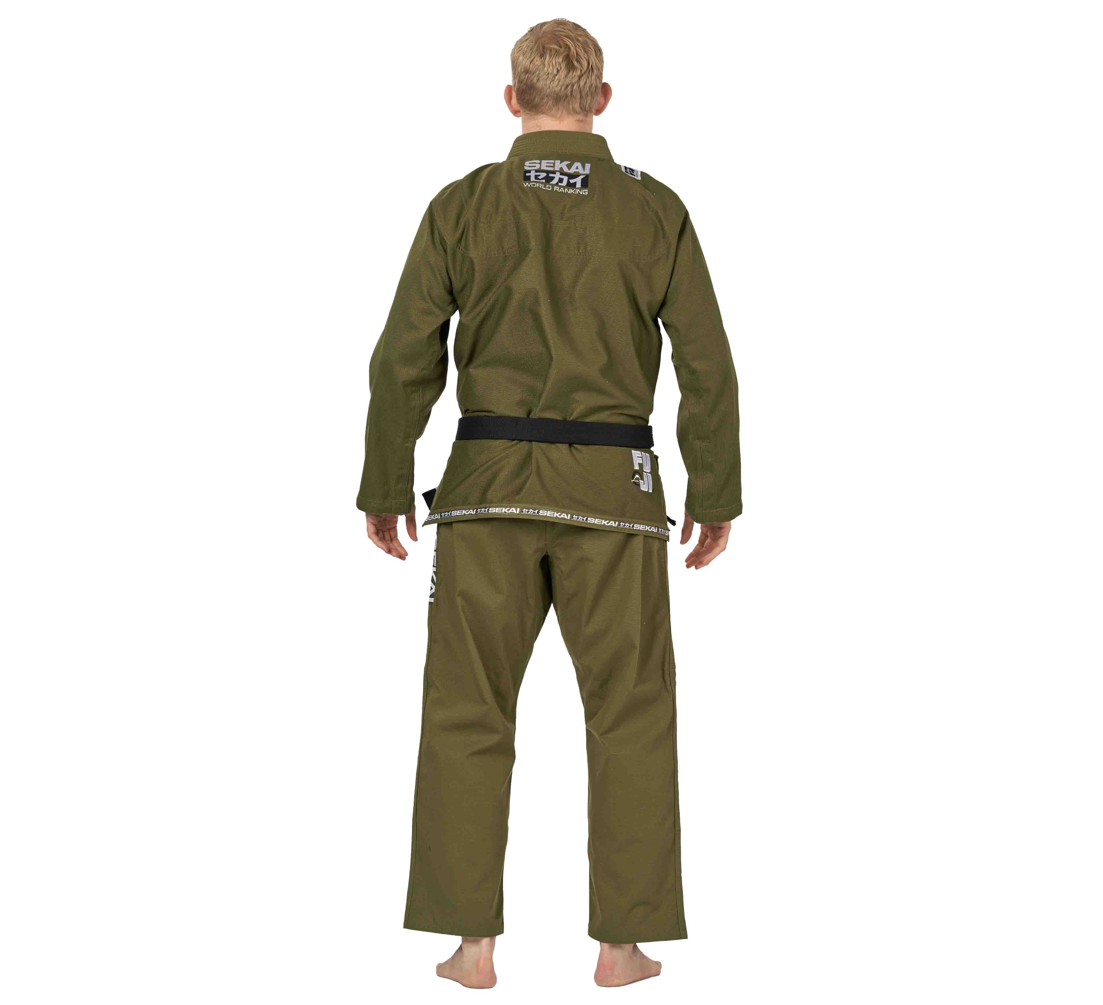 Sekai 2.0 BJJ Gi Military Green/Black、mySite、gigharbornorthrealestate