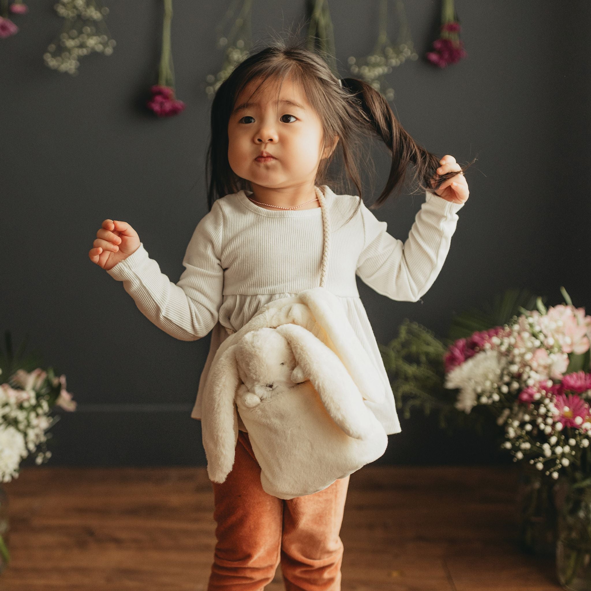 RETIRED - Bunny Bag - Cream、mySite、g9winljtr