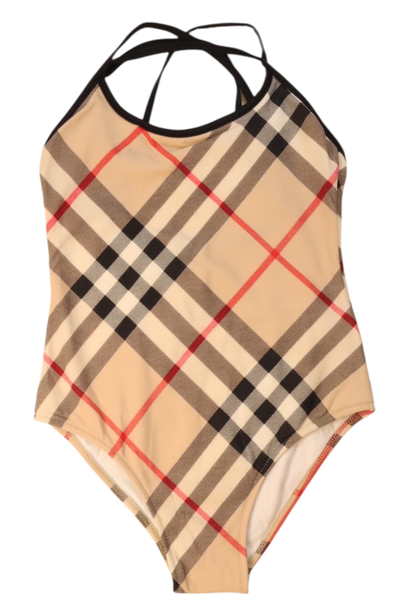 Burberry Checkered Swimsuit 8Y、mySite、g9winljtr