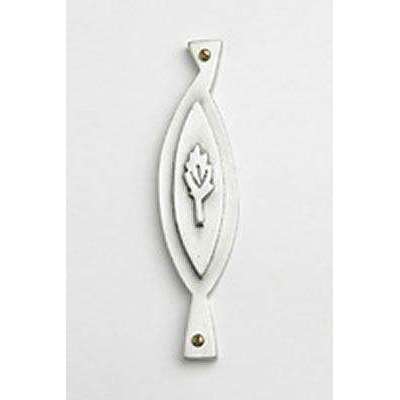 Emily Rosenfeld Pewter Leaf Mezuzah、mySite、topwebapps