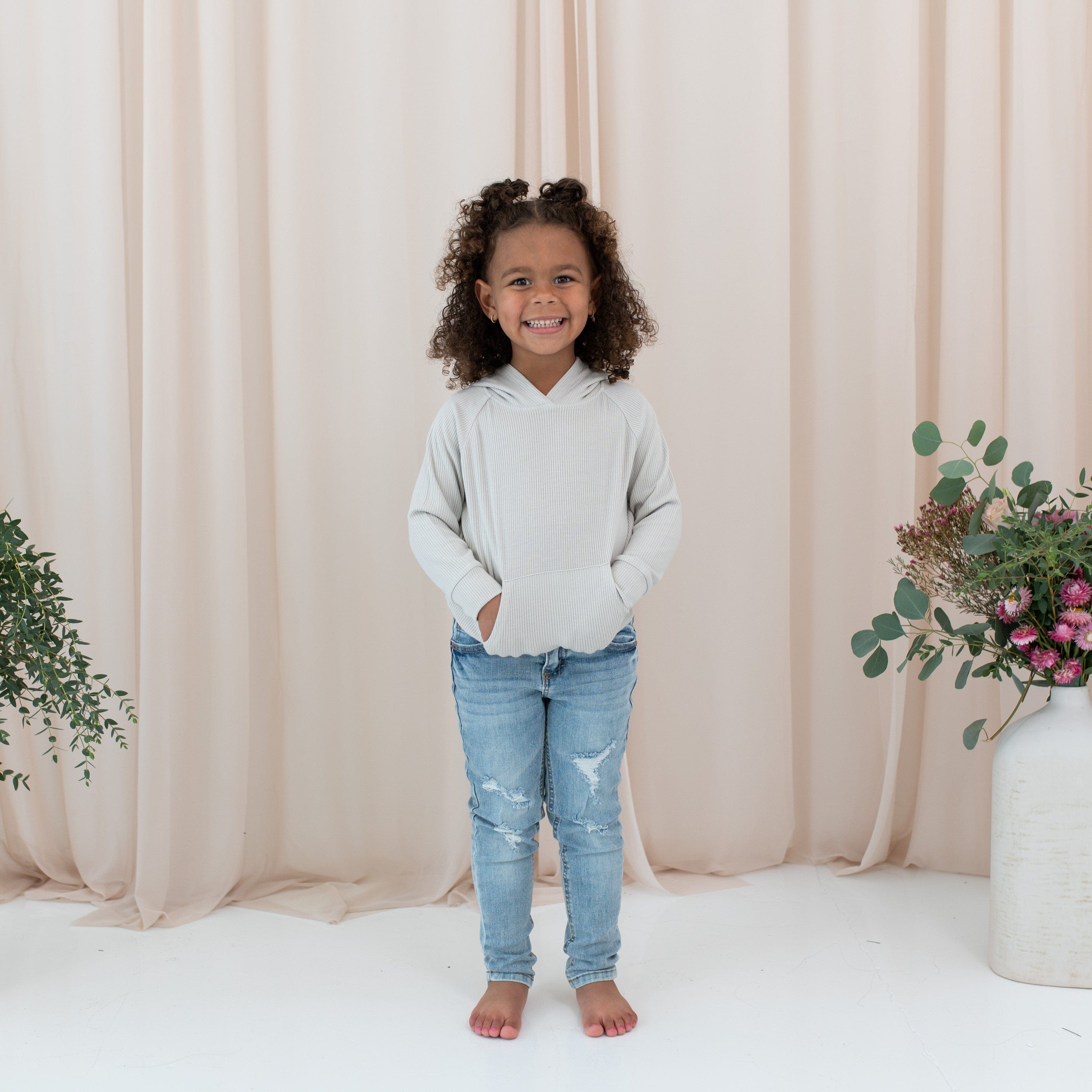  Ribbed Hoodie in Oat、mySite、layawaytickets